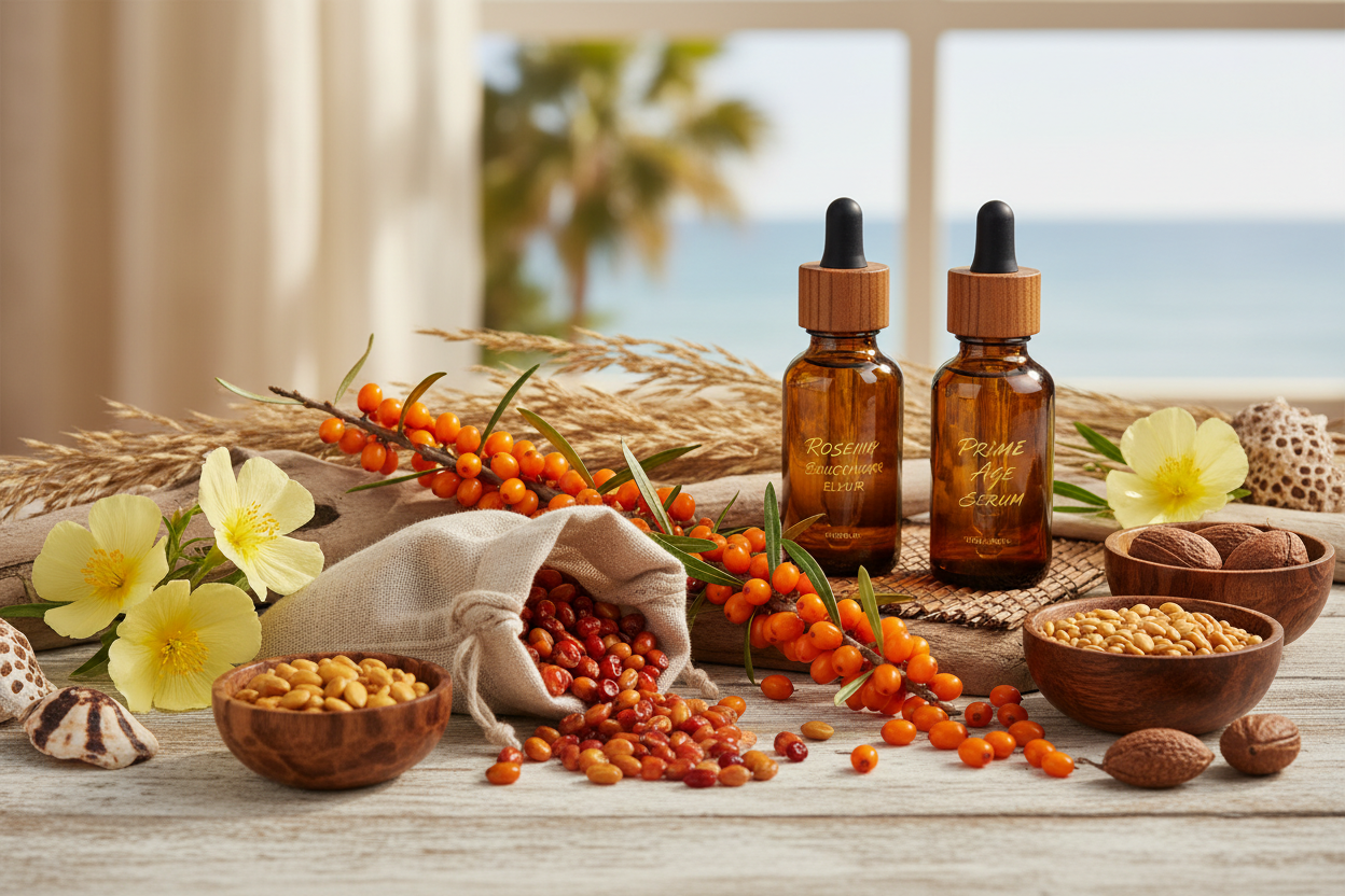 Botanical skincare ingredients